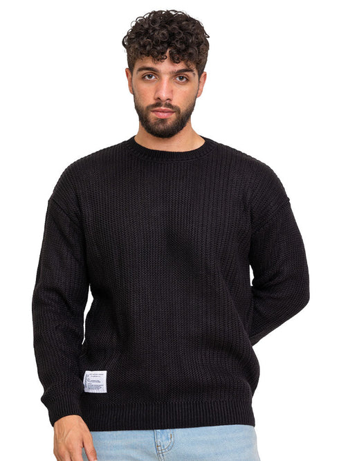 Black - Design p2219 PF - Round Pullover - Khotwh